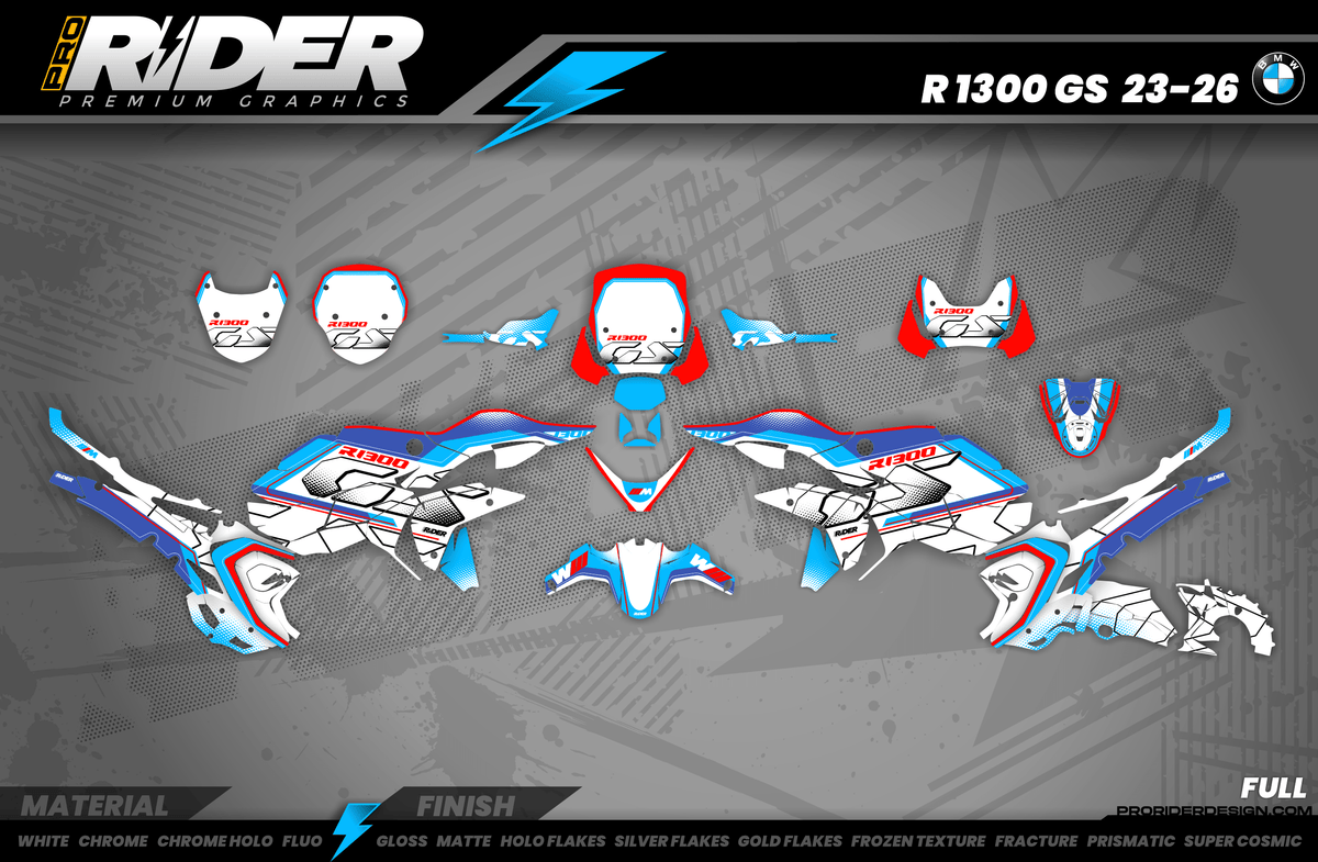 BMW GS Series Full Graphics Kit | Cyber Track