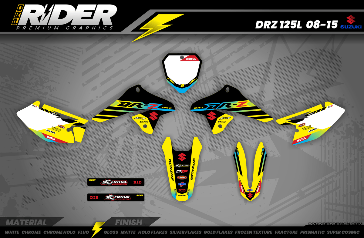 SUZUKI Full Graphics Kit | Sumya