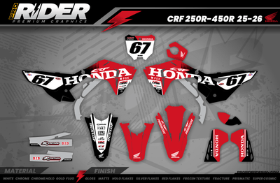 HONDA Full Graphics Kit | Semarang