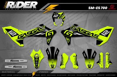 GASGAS 700 Full Graphics Kit | Twelv Neon