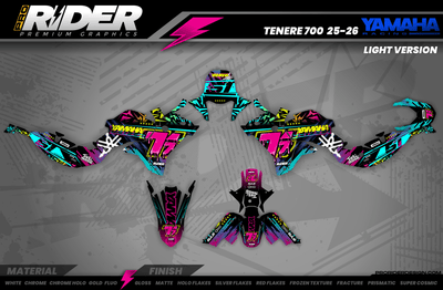 YAMAHA TENERE 700 Full Graphics Kit | Thrill Seekers