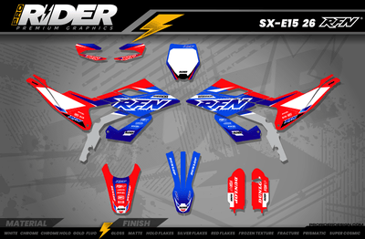 RFN Full Graphics Kit | Red SNABB