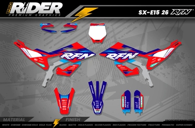 RFN Full Graphics Kit | Red Essence