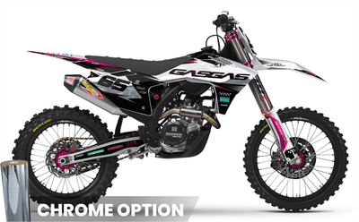 WHITE PULSE GasGas Full Graphics Kit