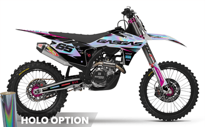 WHITE PULSE GasGas Full Graphics Kit