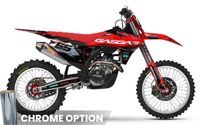 RED PULSE GasGas Full Graphics Kit