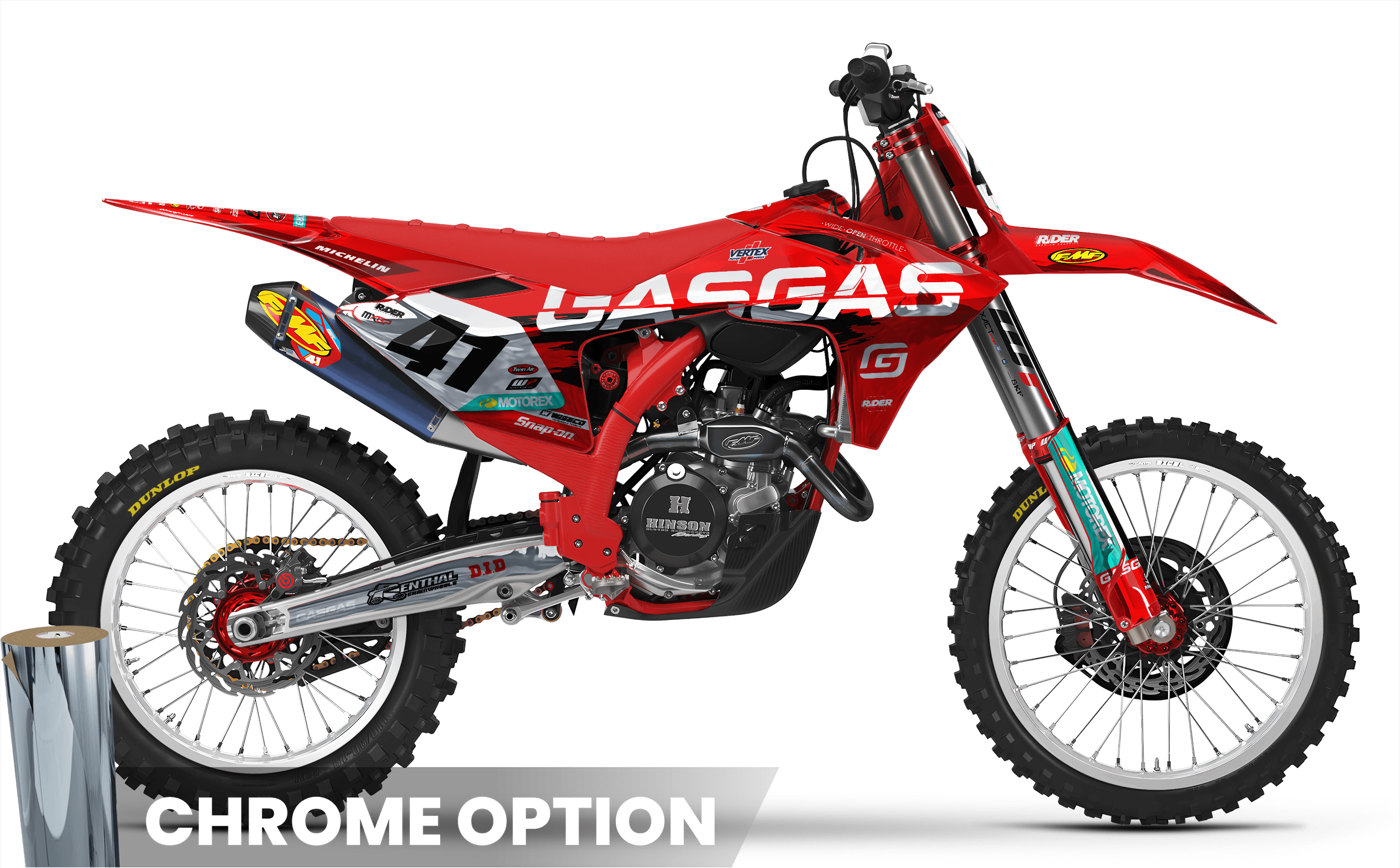 GASGAS Full Graphics Kit | High point