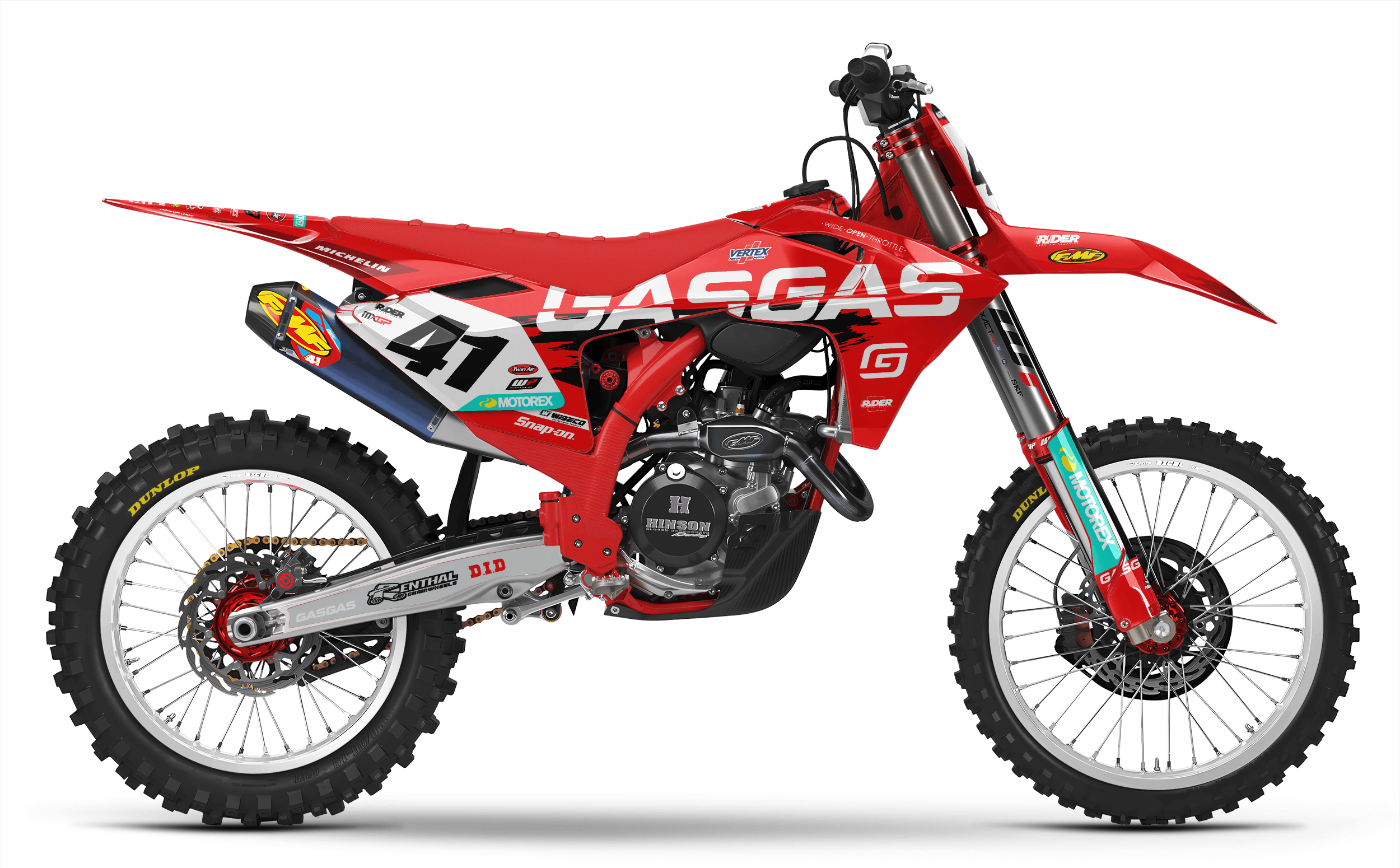 GASGAS Full Graphics Kit | High point