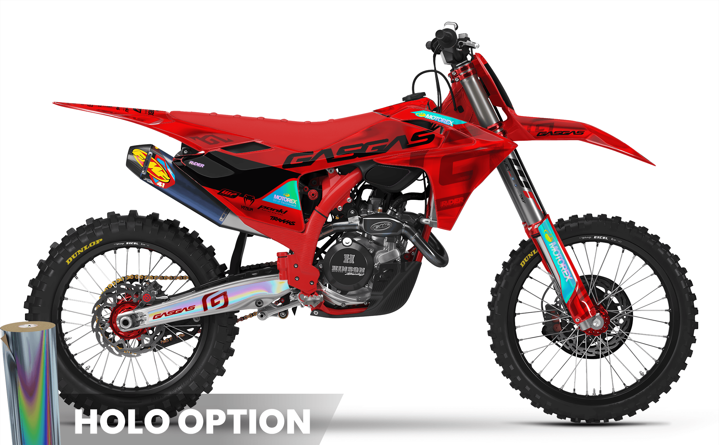 GASGAS Full Graphics Kit | Kenworthy's gp