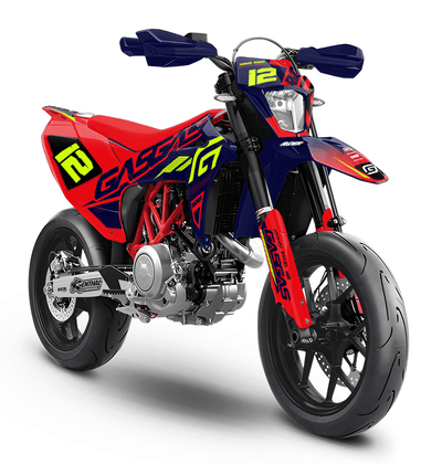 GASGAS 700 Full Graphics Kit | Twelv Dark Blue