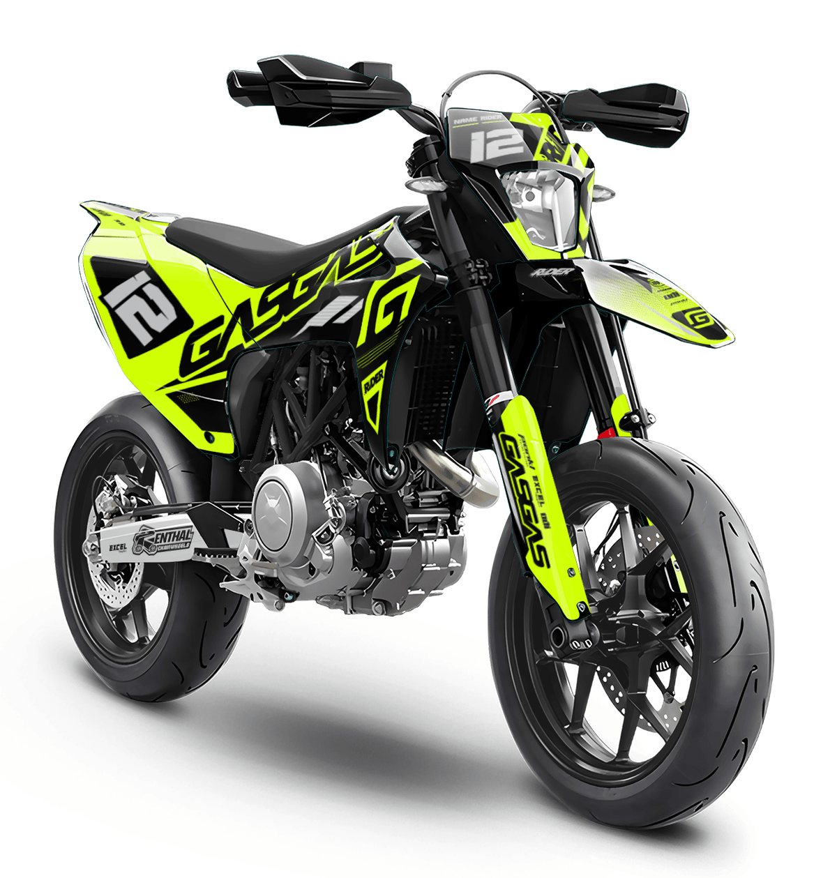 GASGAS 700 Full Graphics Kit | Twelv Neon