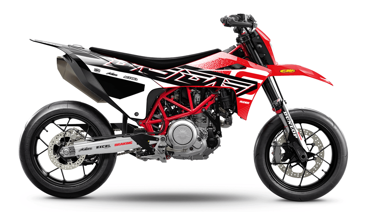 GASGAS 700 Full Graphics Kit | Phantom Red White