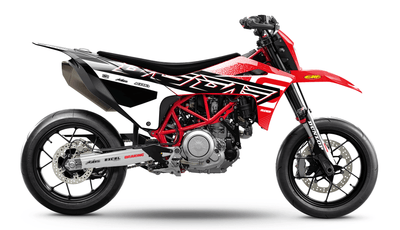 GASGAS 700 Full Graphics Kit | Phantom Red White
