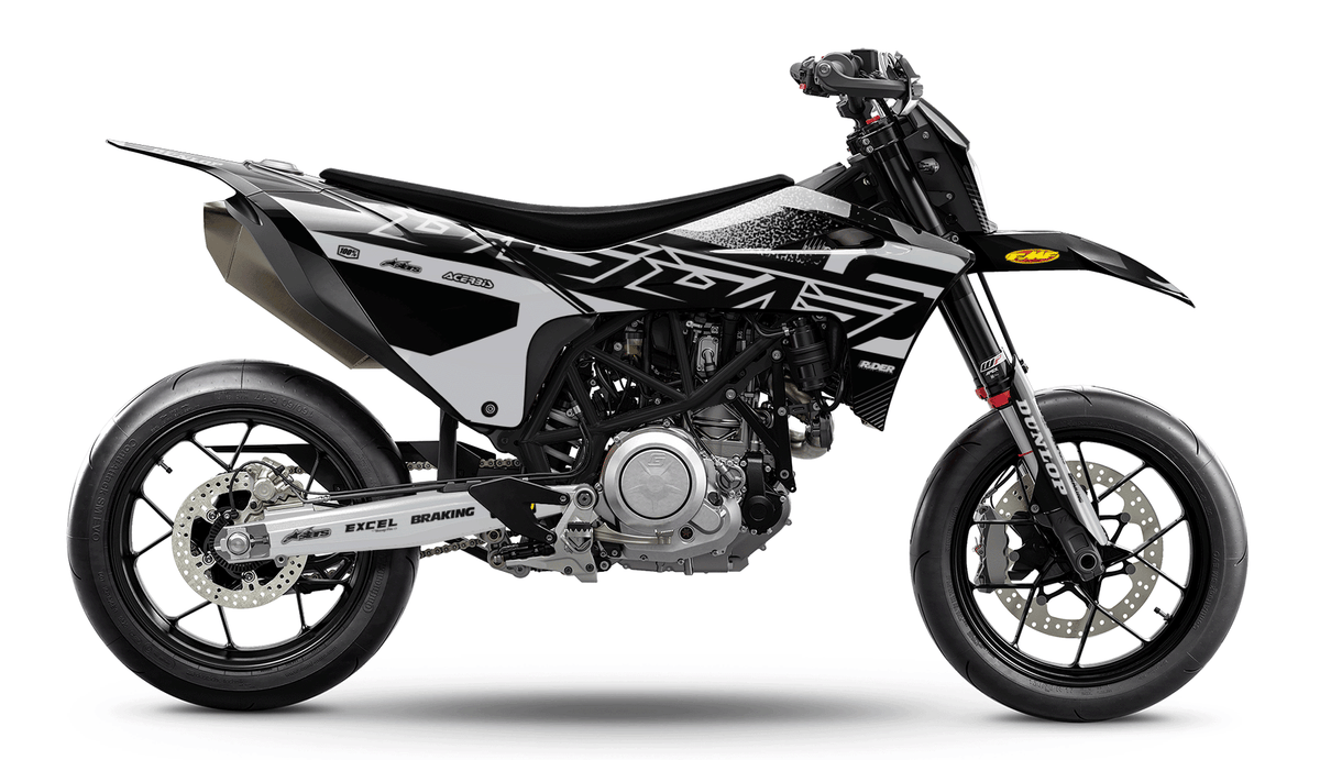 GASGAS 700 Full Graphics Kit | Phantom Black Grey