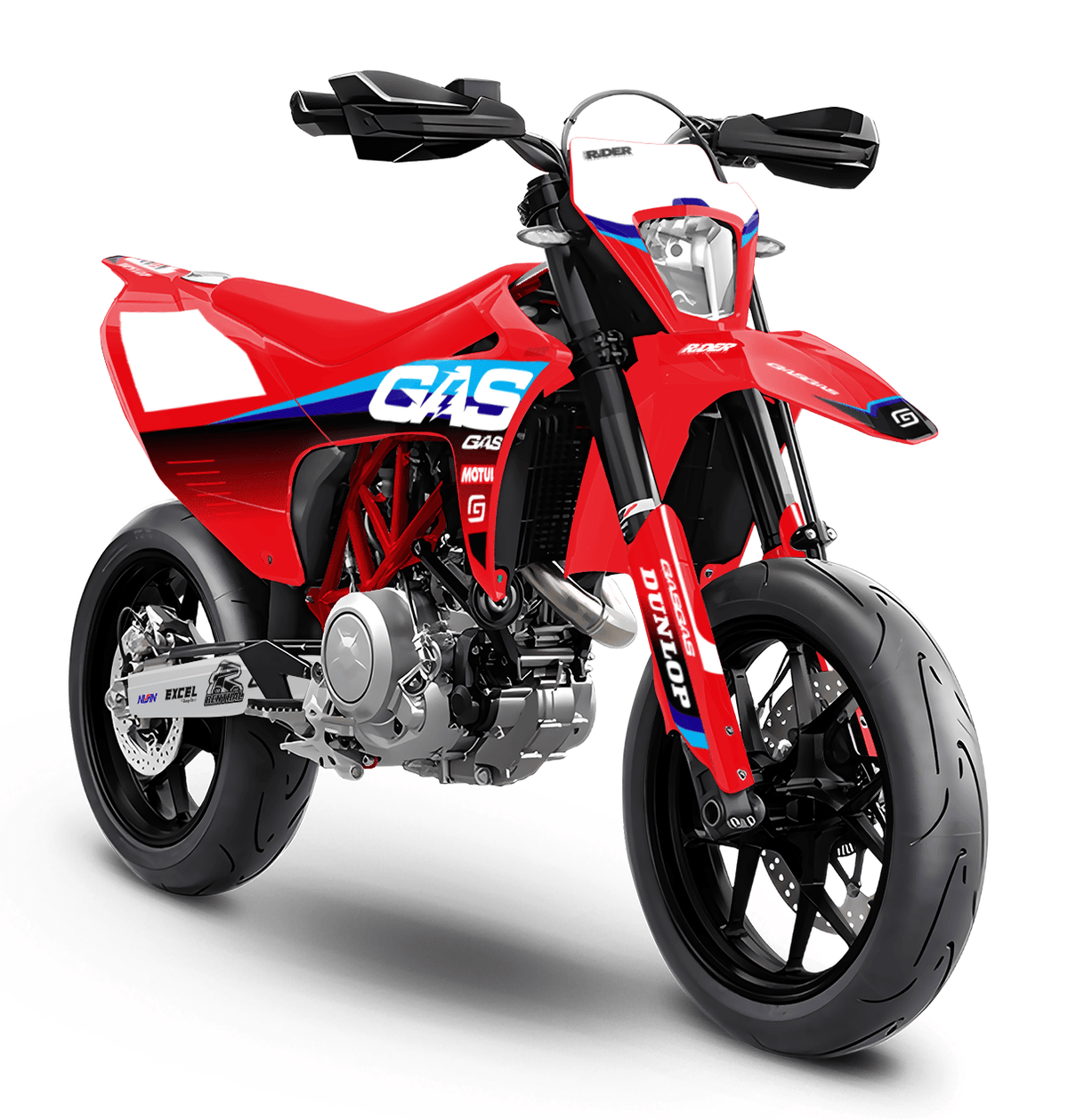 GASGAS 700 Full Graphics Kit | Monolith Red