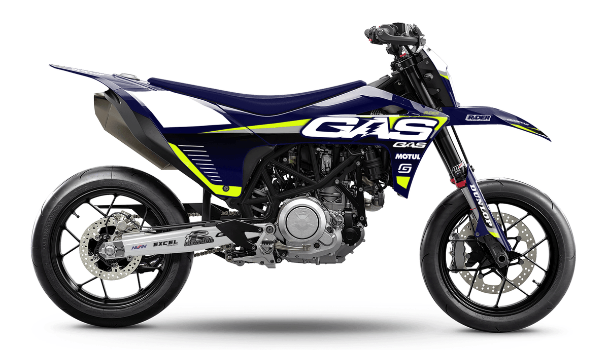 GASGAS 700 Full Graphics Kit | Monolith Dark