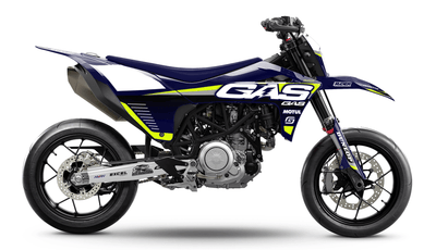 GASGAS 700 Full Graphics Kit | Monolith Dark
