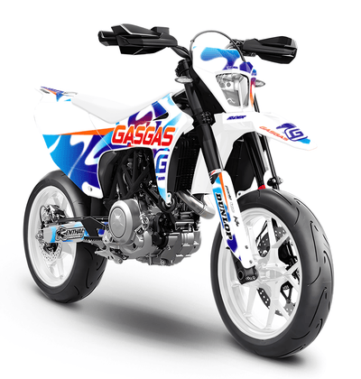 GASGAS 700 Full Graphics Kit | White Cipher