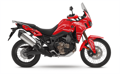 HONDA AFRICA TWIN Full Graphics kit | Skybond red