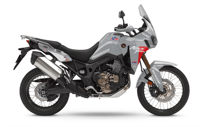 HONDA AFRICA TWIN Full Graphics kit | Team Progressive grey
