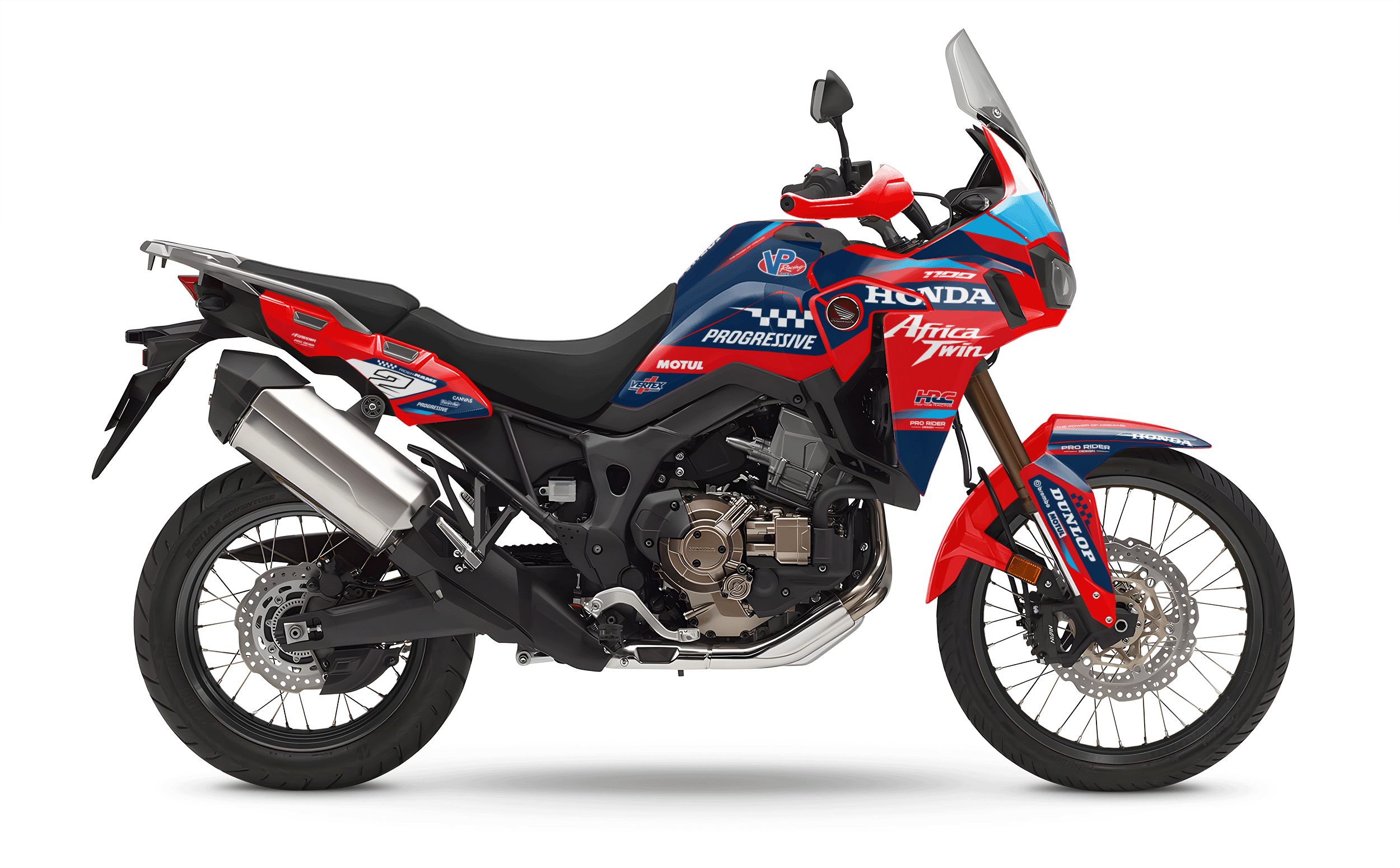 HONDA AFRICA TWIN Full Graphics kit | Team Hrc Progressive