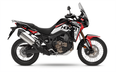 HONDA AFRICA TWIN Full Graphics kit | Red Frame