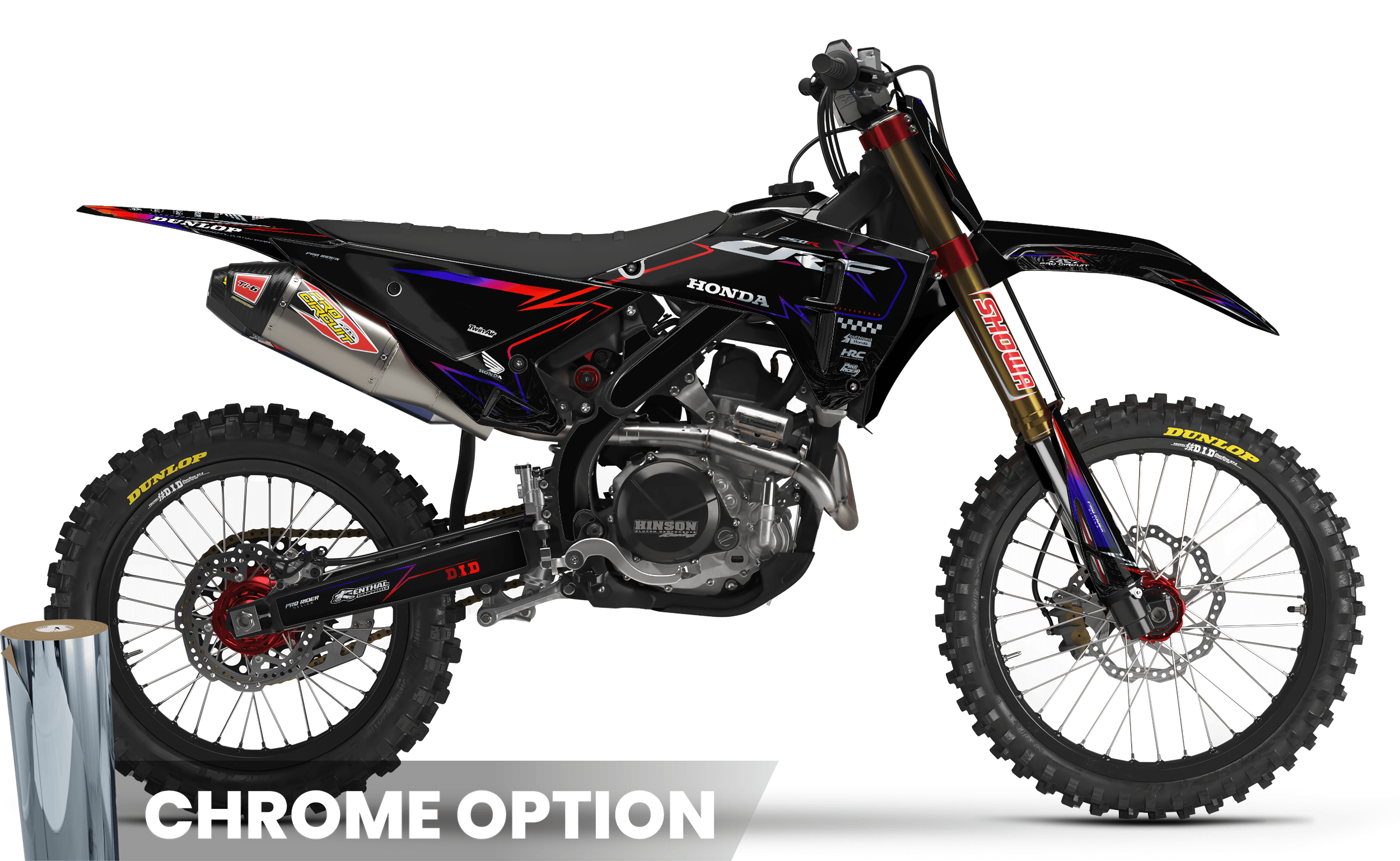 Graphics Kit HONDA BLINK PURP