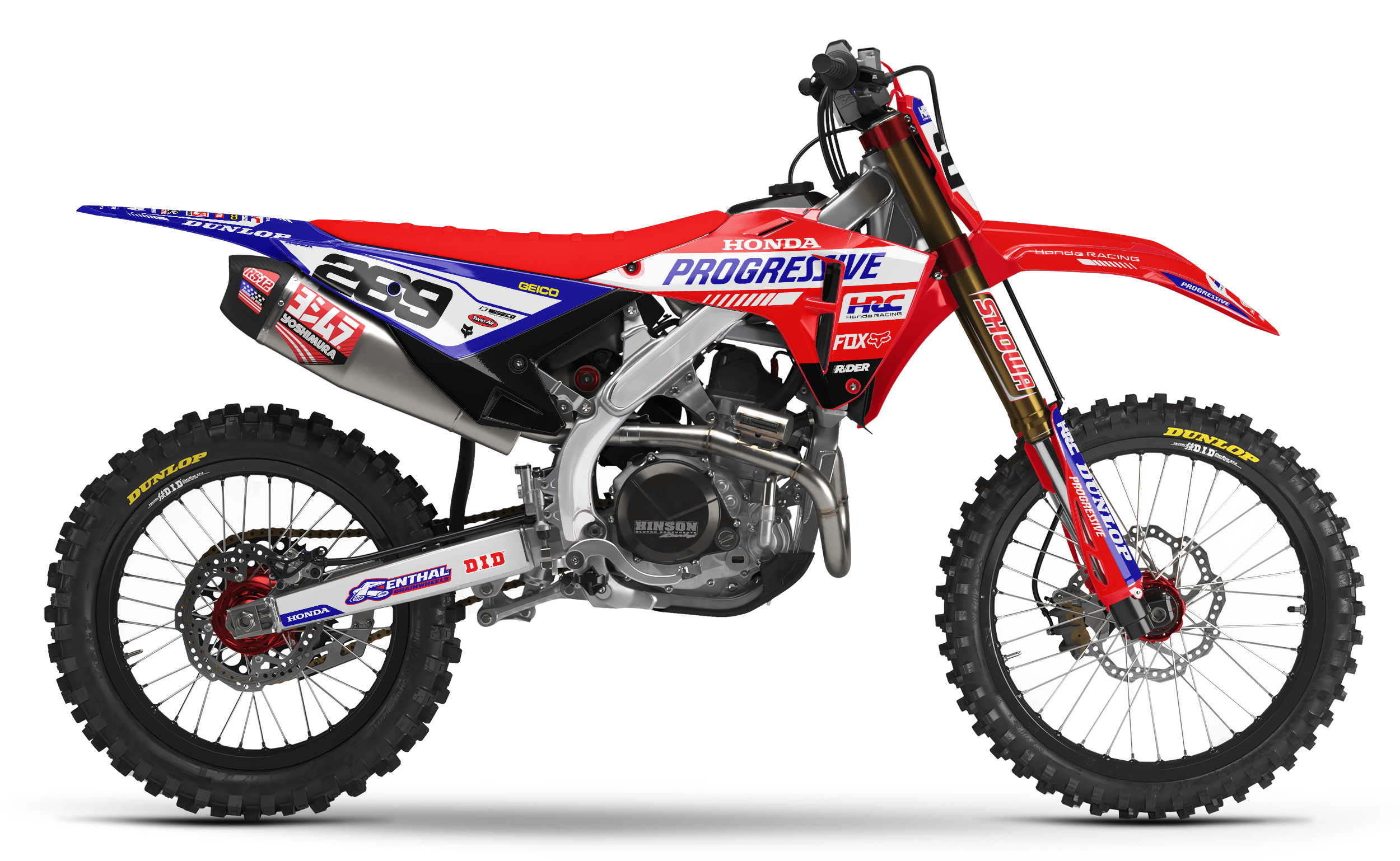 HONDA Full Graphics Kit | Shanghai mxgp