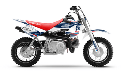HONDA CRF 50 / 70 / 80 / 100 / 110 / 125 Full Graphics kit | Progressive Racing