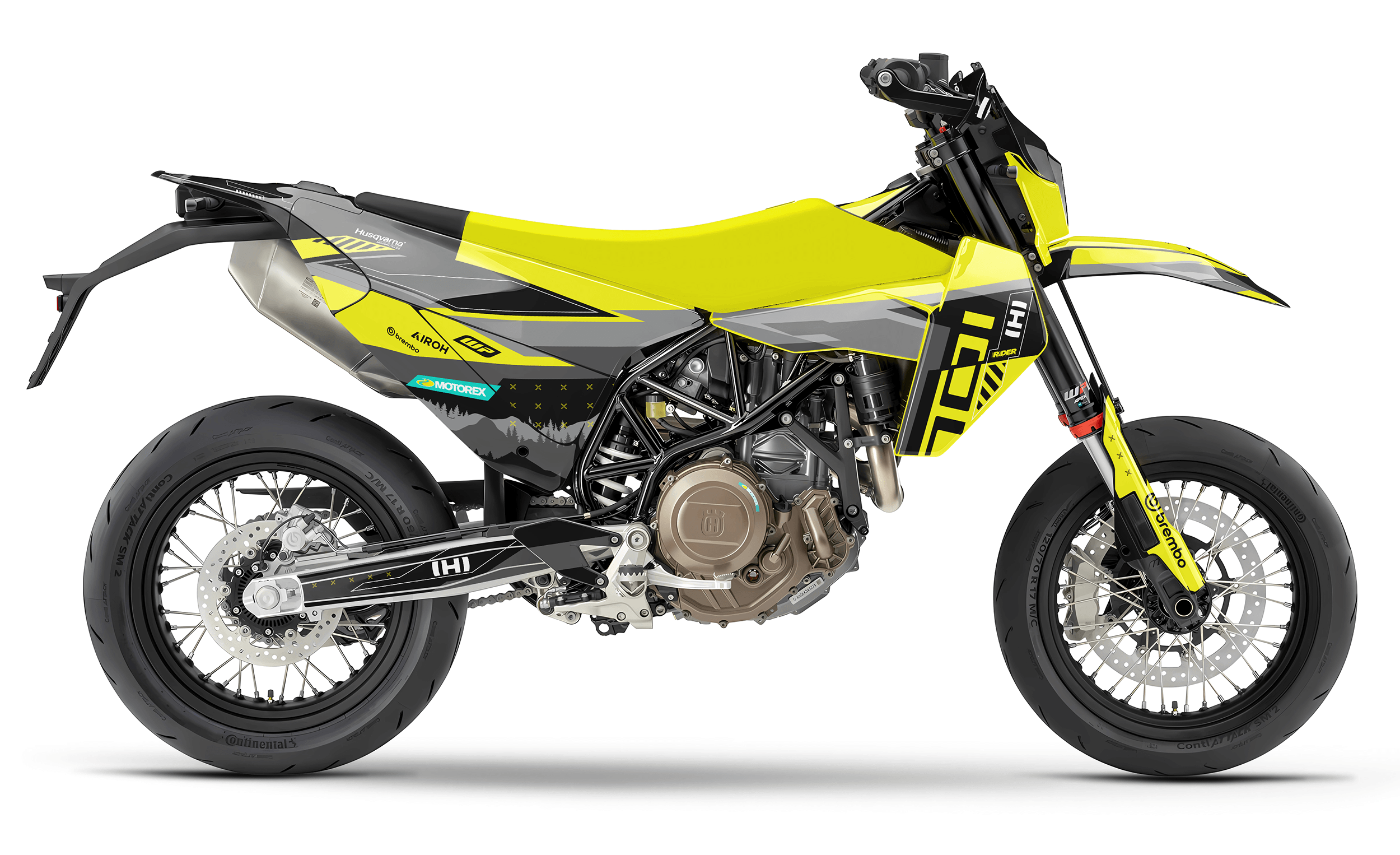 RAPTAX 701 Husqvarna Full Graphics Kit