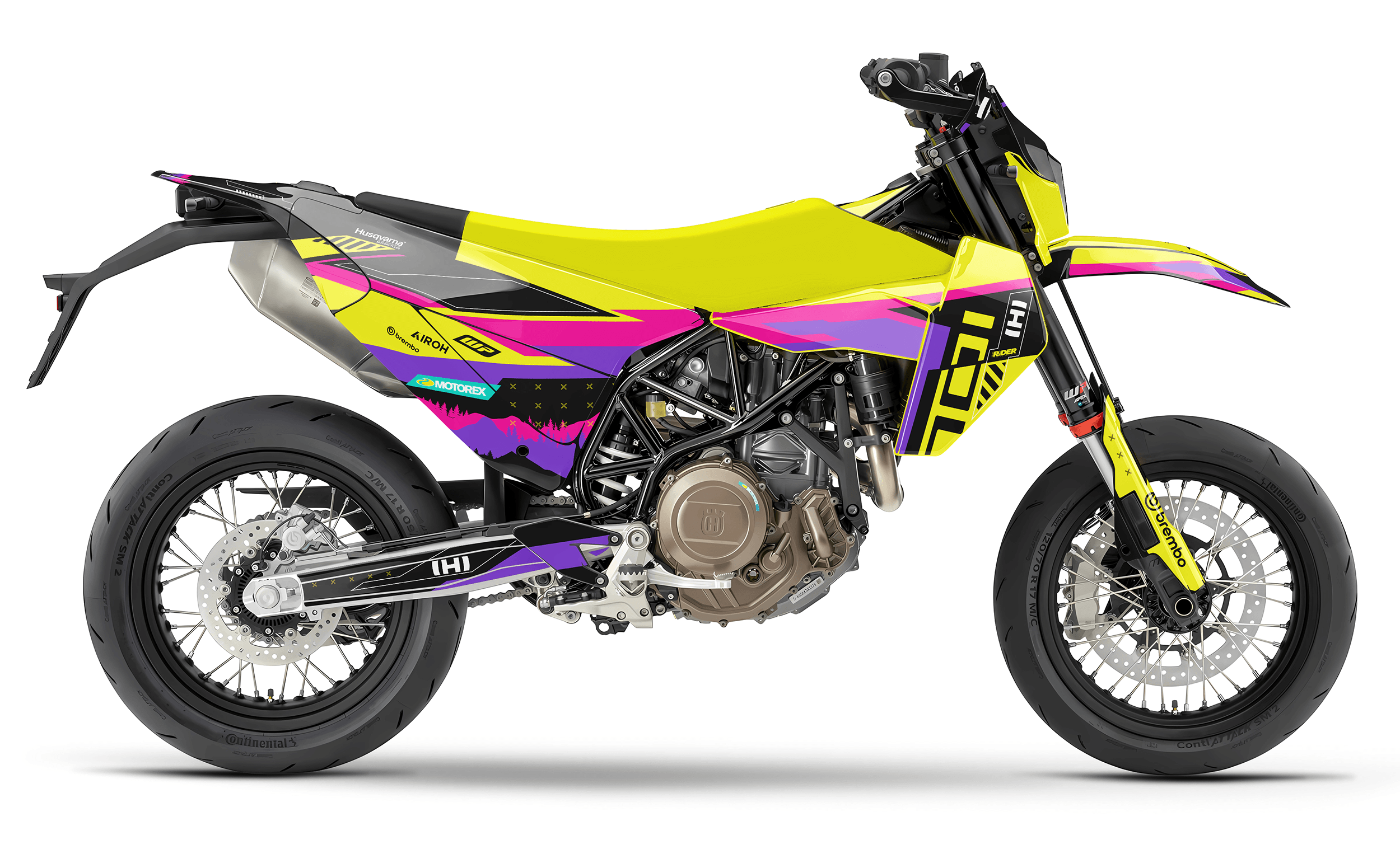 PALTOM 701 Husqvarna Full Graphics Kit