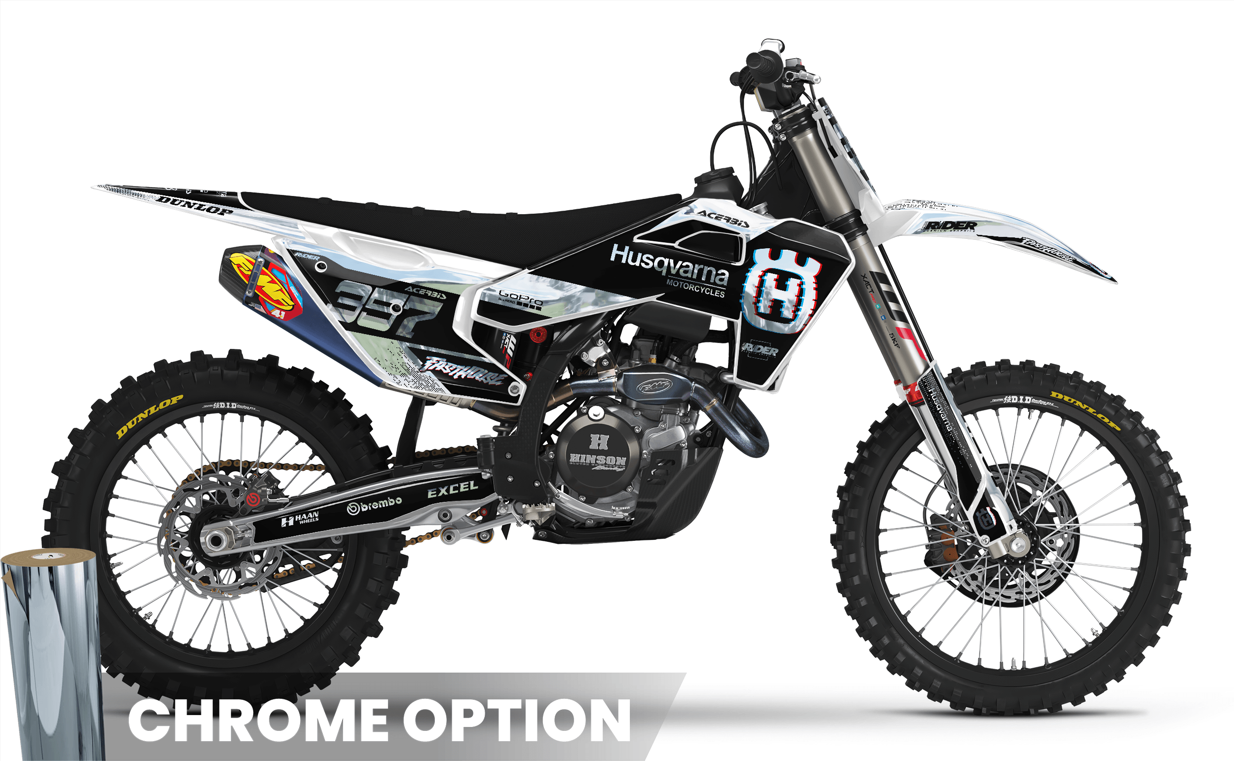 HUSQVARNA Full Graphics kit | Plomion