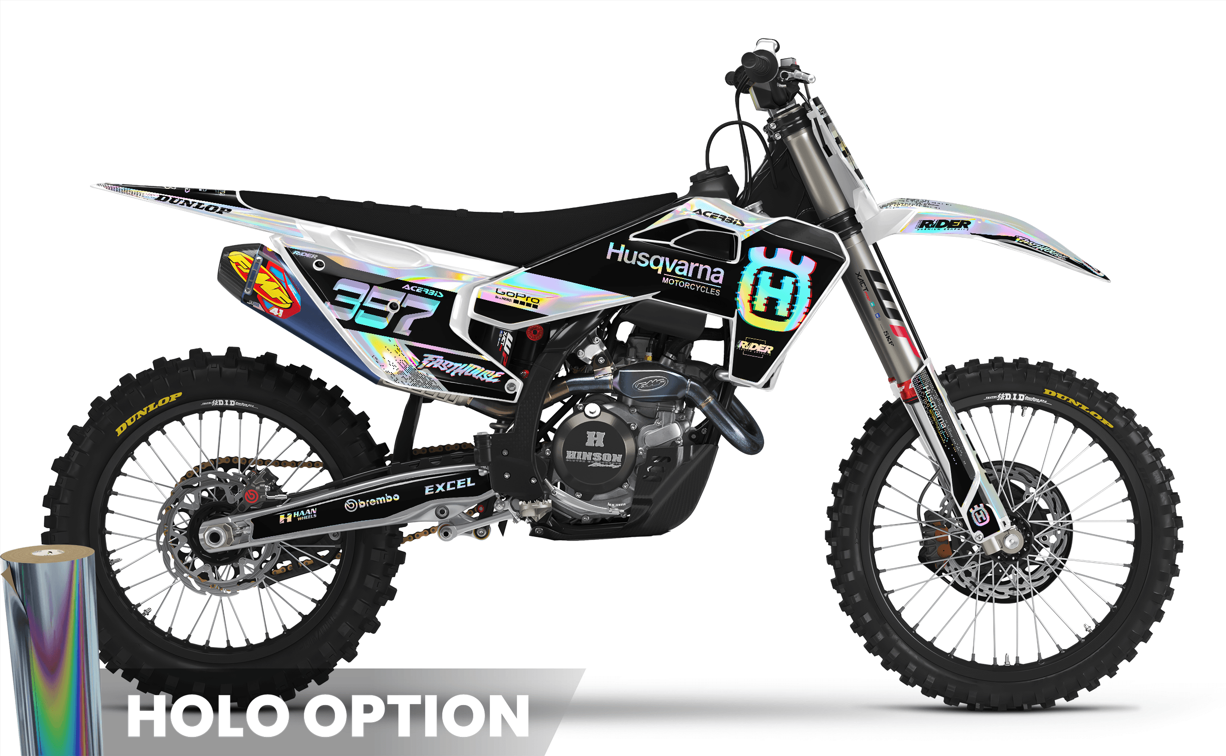HUSQVARNA Full Graphics kit | Plomion