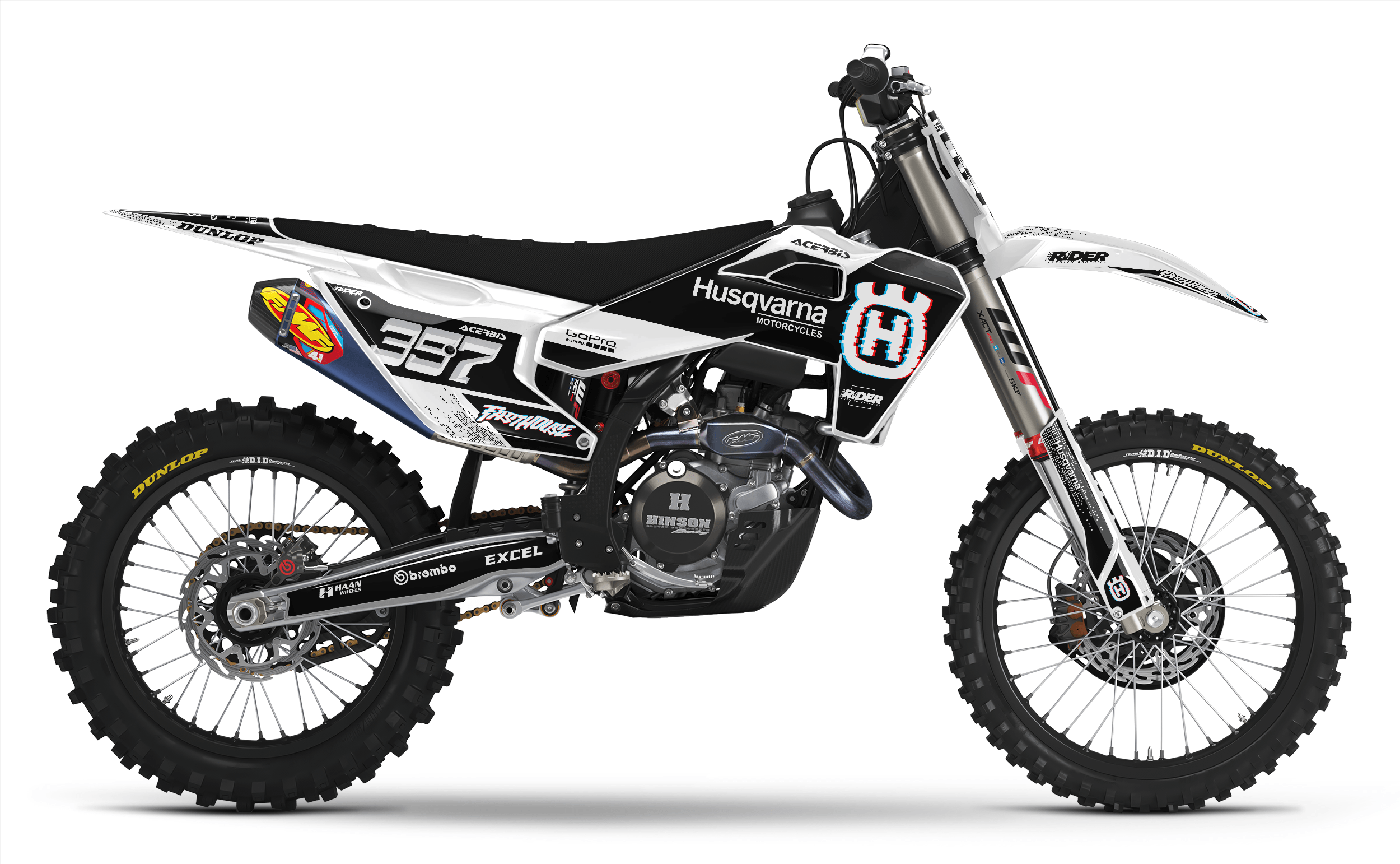 HUSQVARNA Full Graphics kit | Plomion