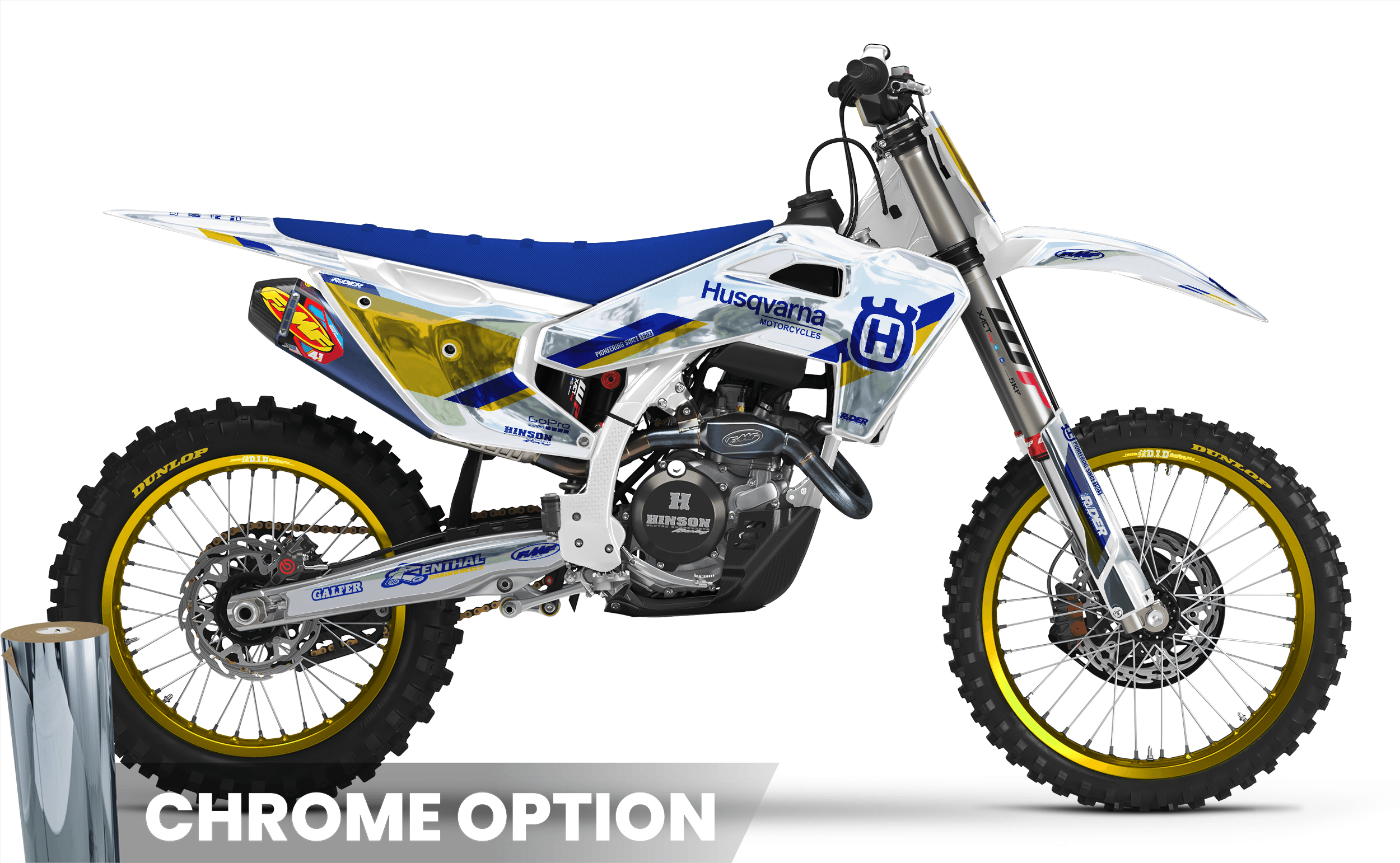 HUSQVARNA Full Graphics kit |  FC Heritage
