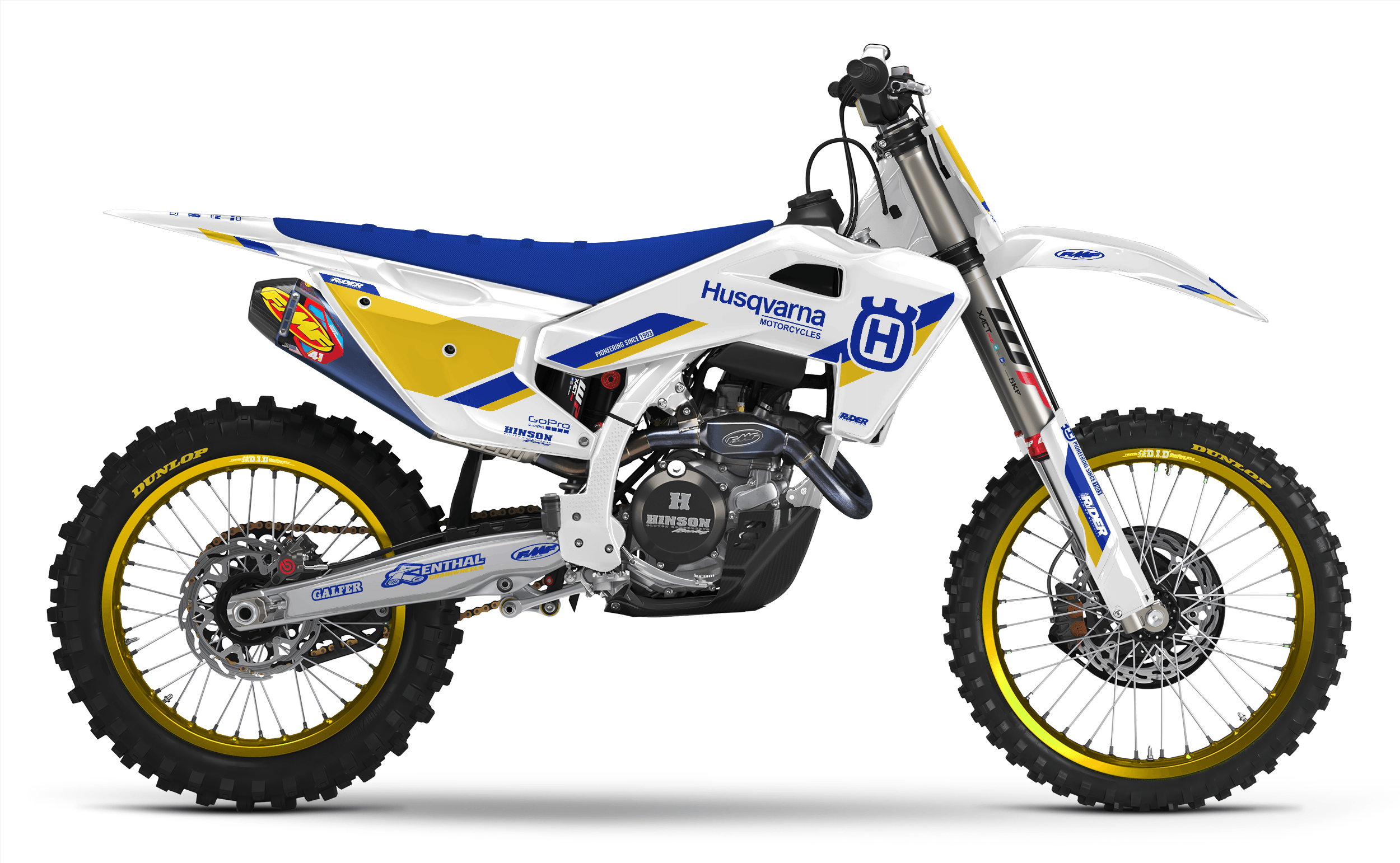 HUSQVARNA Full Graphics kit |  FC Heritage