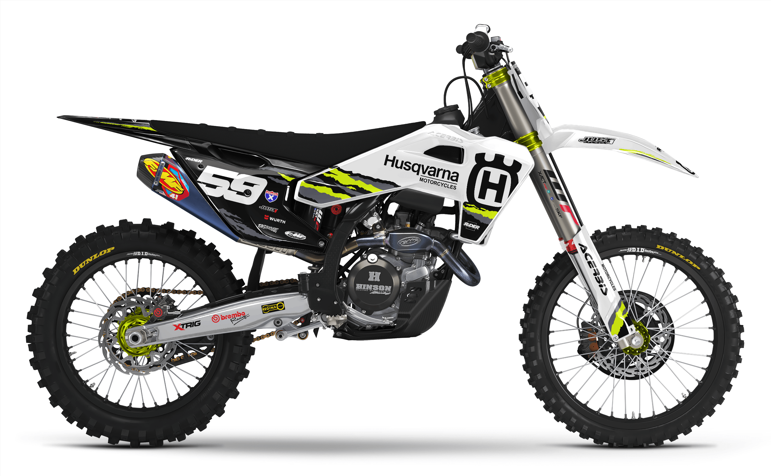 HUSQVARNA Full Graphics kit | Ahun