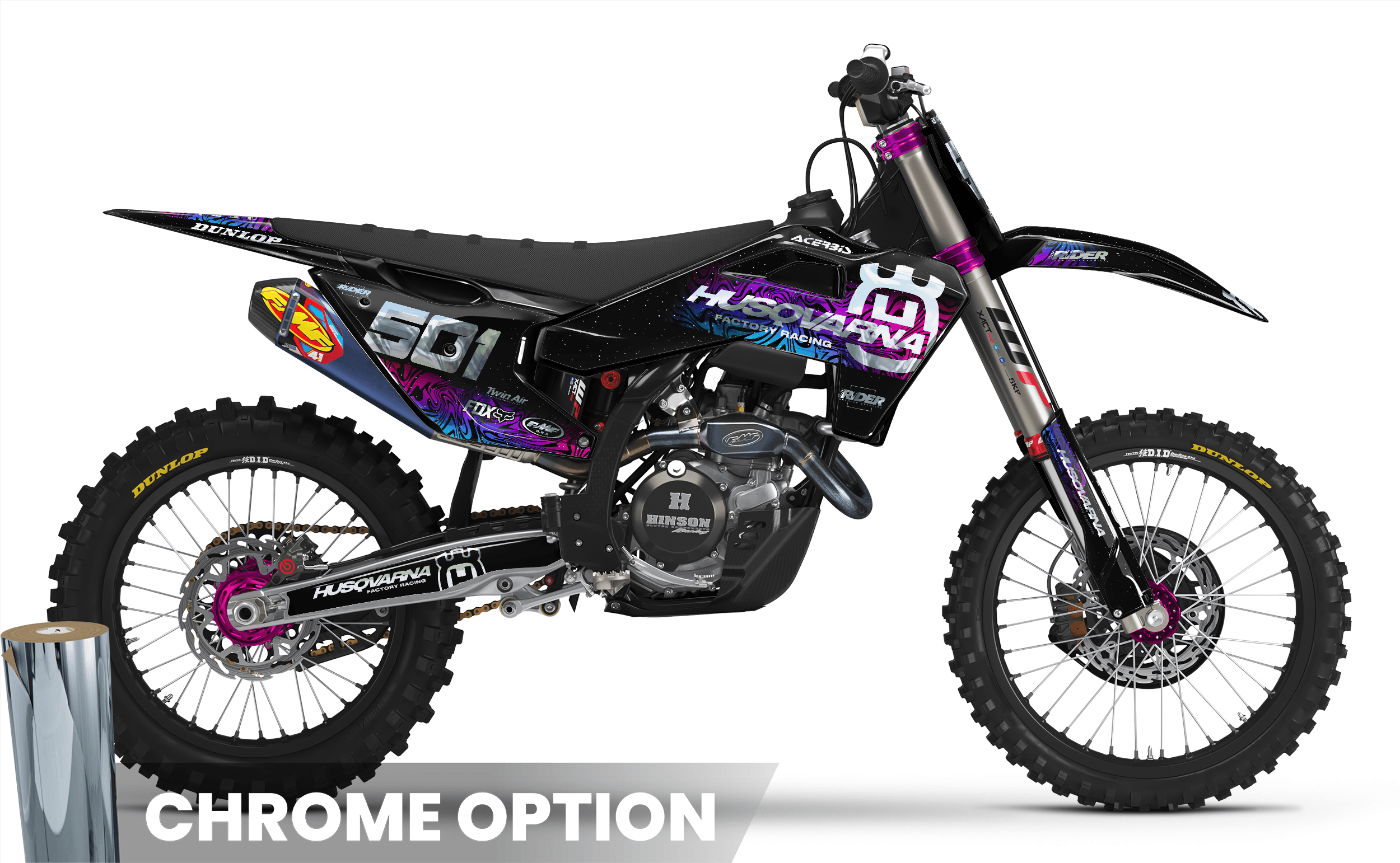 HUSQVARNA Full Graphics kit | Stardust