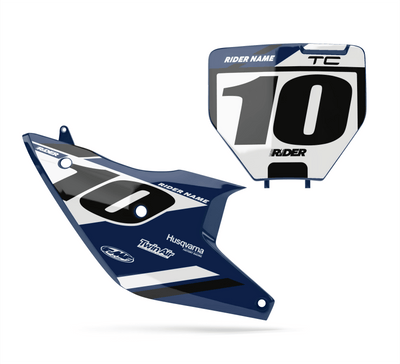 HUSQVARNA Custom Number Plates | Alkar Blue