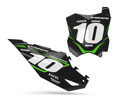 KAWASAKI Custom Number Plates | Apex Design
