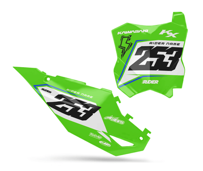 KAWASAKI Custom Number Plates | Iron Clad