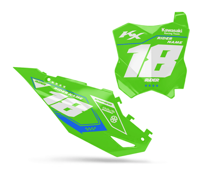KAWASAKI Custom Number Plates | Stealth Edition