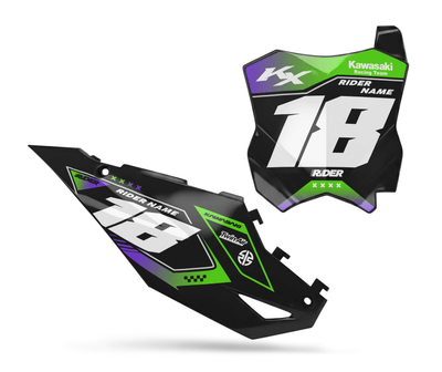 KAWASAKI Custom Number Plates | Pro Series