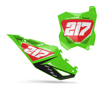 KAWASAKI Custom Number Plates | Pulse Series