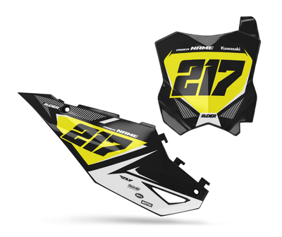 KAWASAKI Custom Number Plates | Kinetic Line