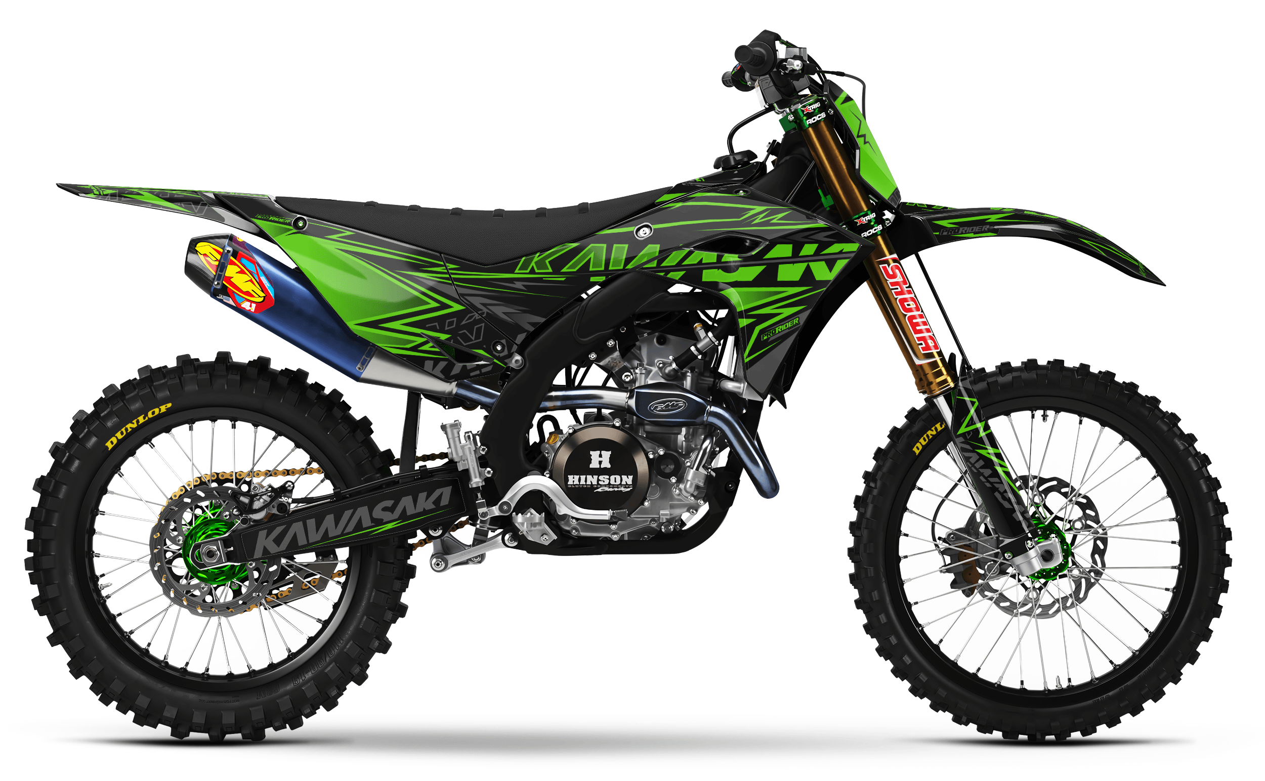 Kawasaki Full Graphics Kit | Southwick