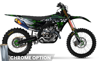 Kawasaki Full Graphics Kit | Redbud