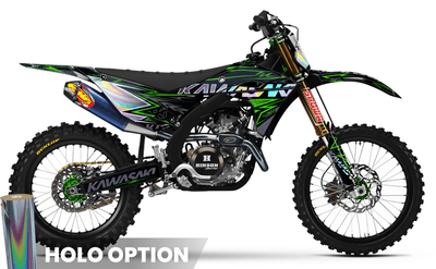 Kawasaki Full Graphics Kit | Redbud