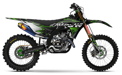 Kawasaki Full Graphics Kit | Redbud