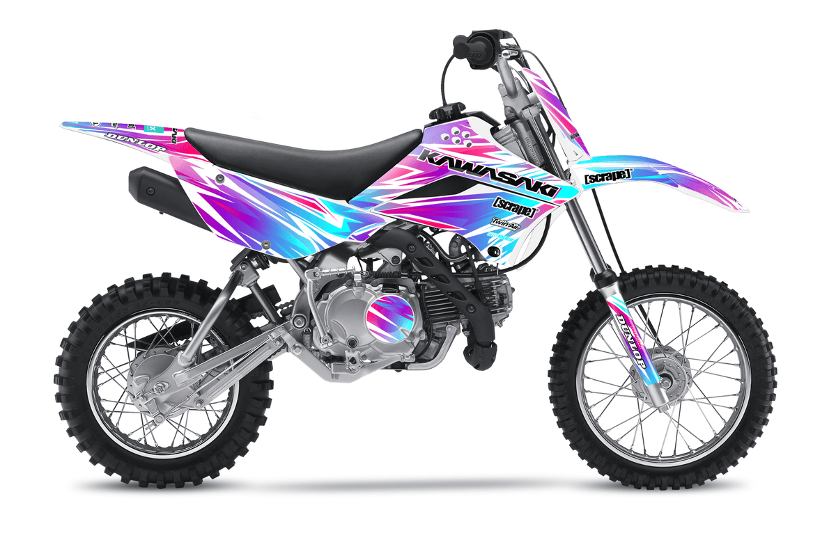 KAWASAKI Mini Full Graphics Kit | Savage